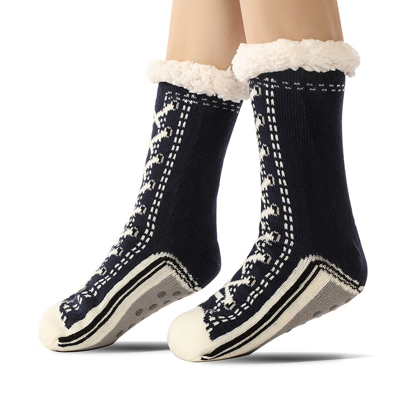 Premium Plush Women's Crew Socks for Cozy Comfort