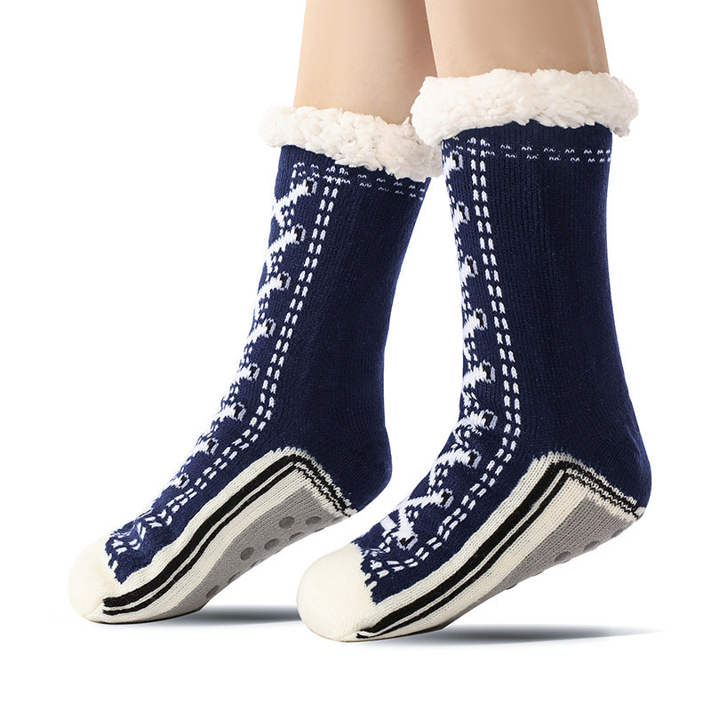 Premium Plush Women's Crew Socks for Cozy Comfort