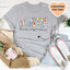 Camiseta personalizada de tía floral