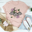 Floral Bat Tee - Premium Comfort and Style
