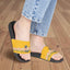 Sandalias deslizantes de gato floral — Edición Garden Observer