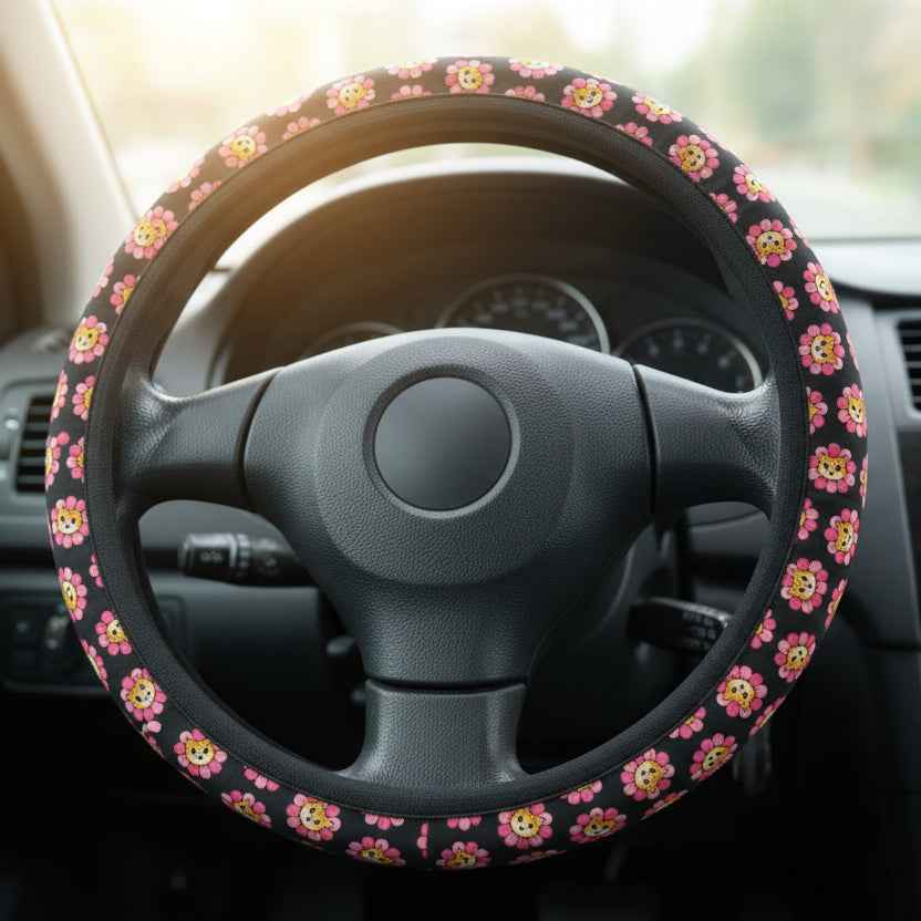 Cubierta de Volante de Gato Floral — Edición Bloom With Attitude