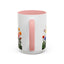 Floral Cats Coffee Mug - Vibrant Ceramic Drinkware