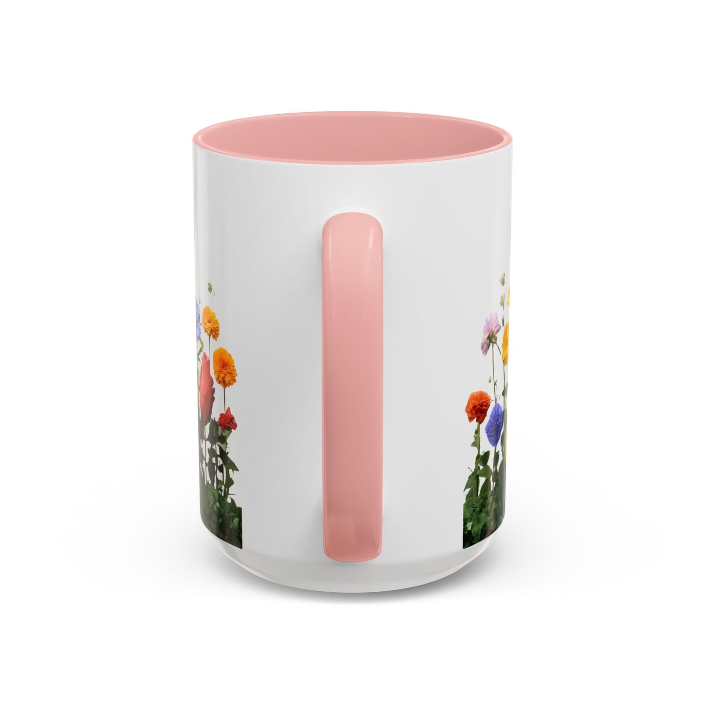 Floral Cats Coffee Mug - Vibrant Ceramic Drinkware