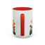 Floral Cats Coffee Mug - Vibrant Ceramic Drinkware