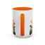 Floral Cats Coffee Mug - Vibrant Ceramic Drinkware