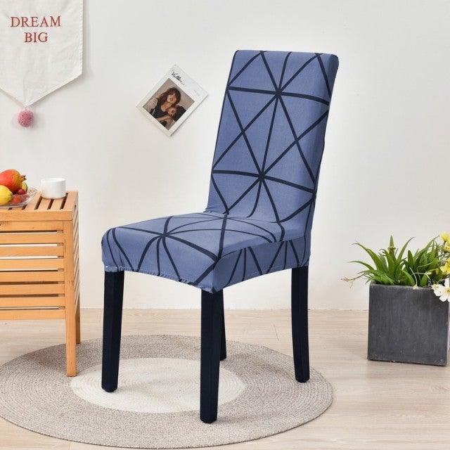 Premium Floral Elastic Chair Cover for Dining & Events