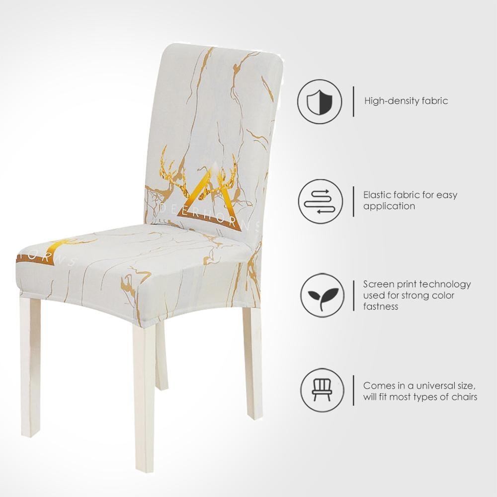 Premium Floral Elastic Chair Cover for Dining & Events