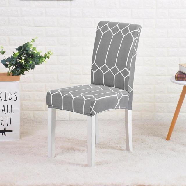 Premium Floral Elastic Chair Cover for Dining & Events