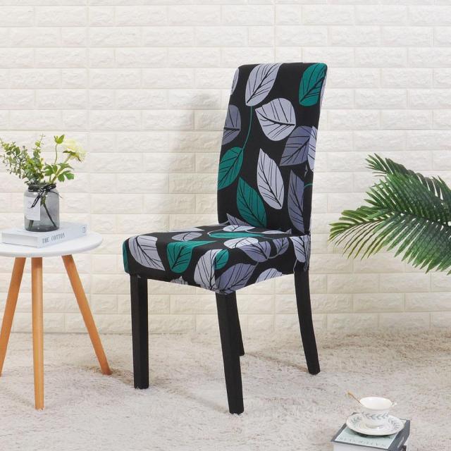 Premium Floral Elastic Chair Cover for Dining & Events