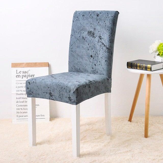 Premium Floral Elastic Chair Cover for Dining & Events