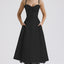 Floral series French summer camisole gentle style dress slimming floral camisole long skirt - Korvel