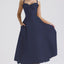 Floral series French summer camisole gentle style dress slimming floral camisole long skirt - Korvel