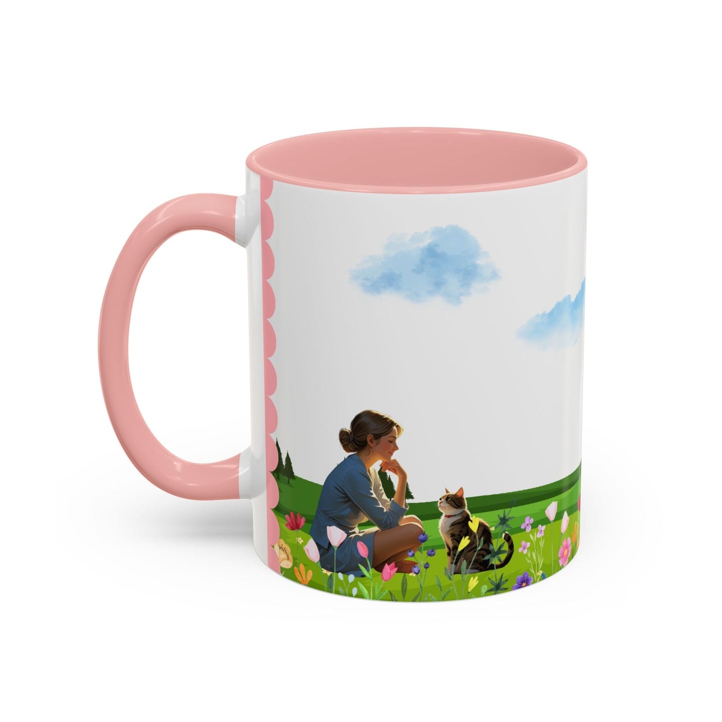 Vibrant Floral Coffee Mug for Spring Mornings - Korvel