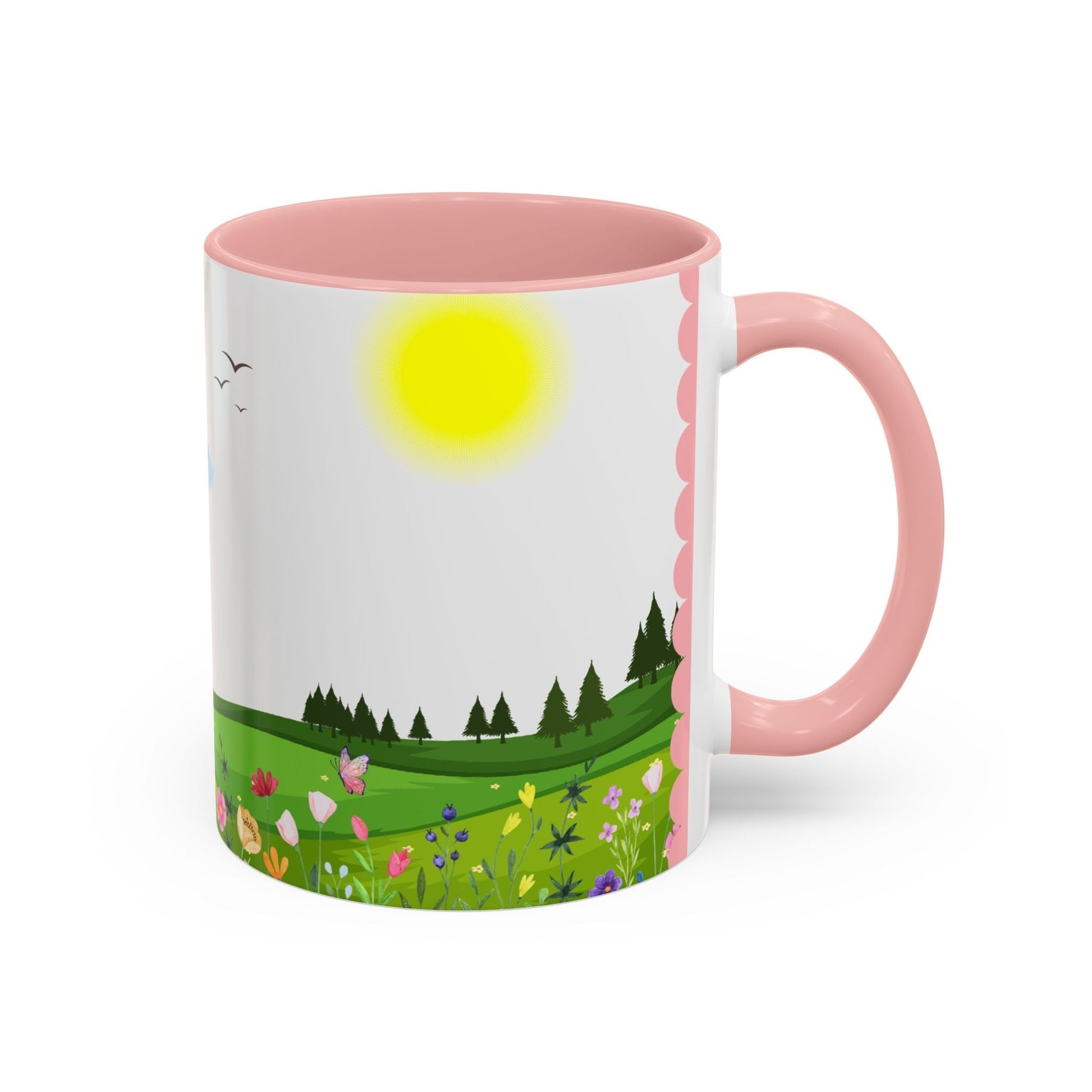 Vibrant Floral Coffee Mug for Spring Mornings - Korvel