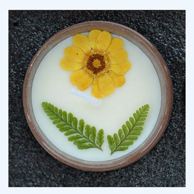 Premium Flower Aromatherapy Soy Wax Candle Set