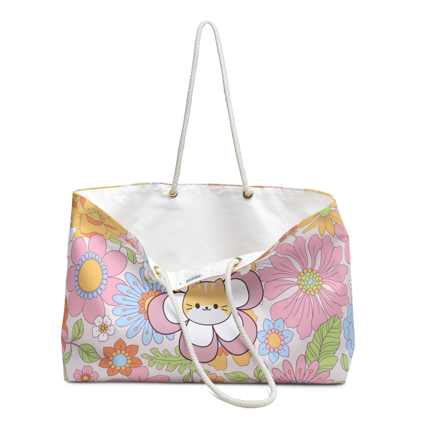 Sac de week-end Flower Kitties