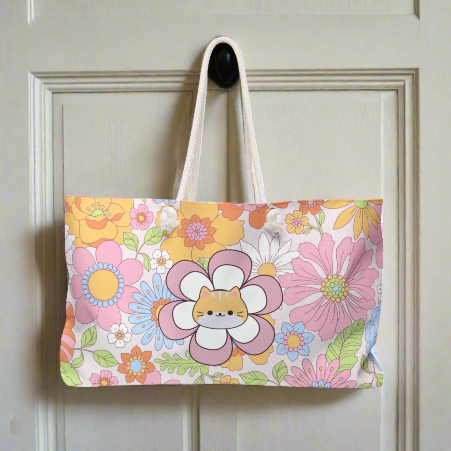 Sac de week-end Flower Kitties