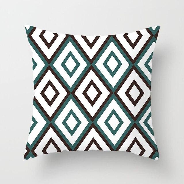 Housses de coussin à motif floral bleu sarcelle