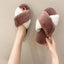 Cozy Faux Fur Slippers for Women - Soft and Stylish