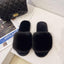 Cozy Faux Fur Slippers for Women - Soft and Stylish