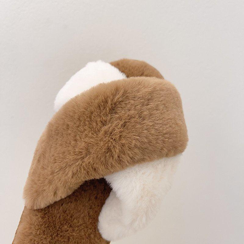 Cozy Faux Fur Slippers for Women - Soft and Stylish