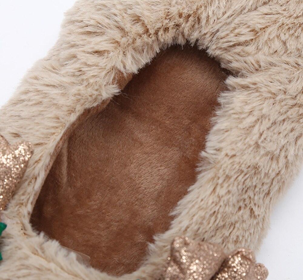 Cozy Fluffy Memory Foam Slippers for Women - Warm & Stylish Indoor/Outdoor Footwear - Korvel