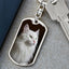 Adorable Fluffy White Kitty Keychain - Korvel