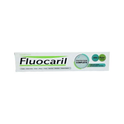 Pasta de dientes Fluocaril Zinc + Fluoruro Protección Completa 75ml