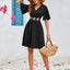 Flutter Sleeve Mini Dress - Korvel