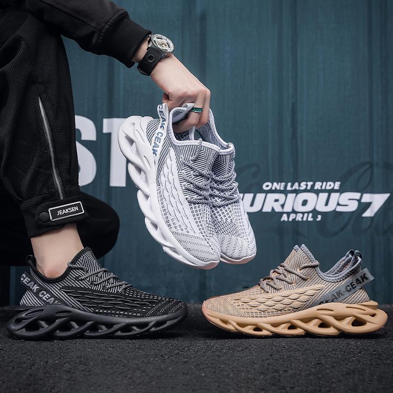 Men's Lightweight Flyknit Mesh Athletic Shoes