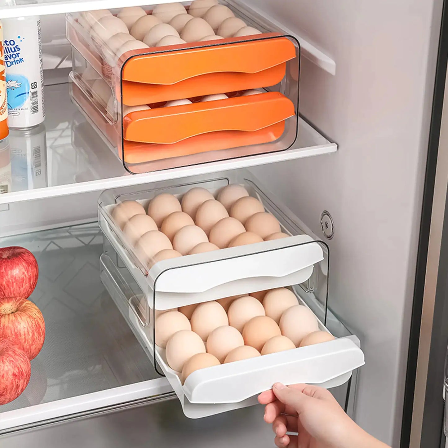 Organizador EggHarbor para un Almacenamiento de Huevos Sin Esfuerzo
