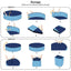 Piscine Pliable pour Chiens - Baignoire Portable pour Animaux