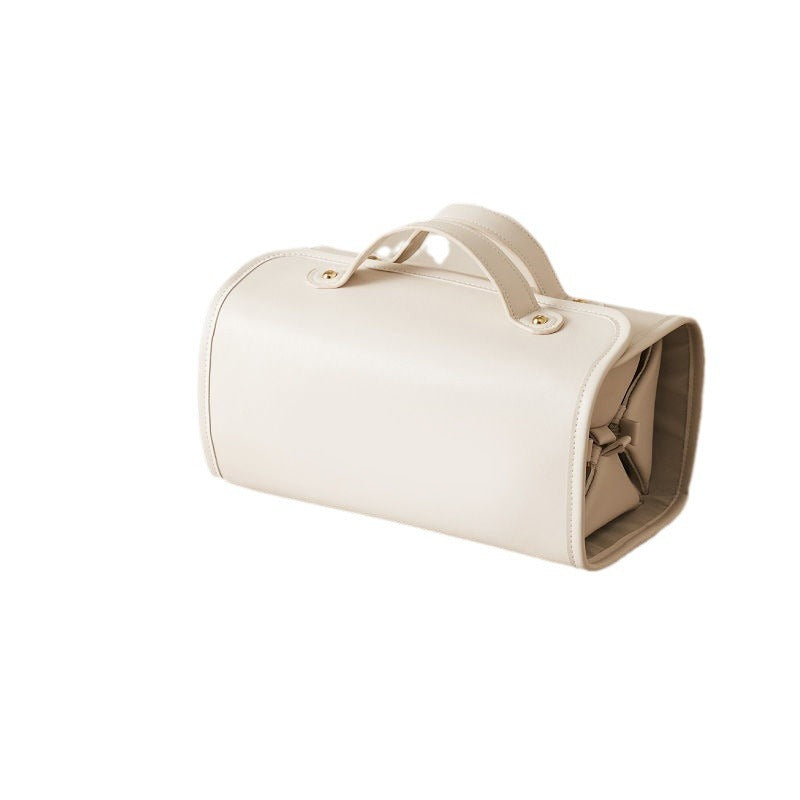 Trousse de maquillage pliable premium - Grande capacité de rangement de voyage