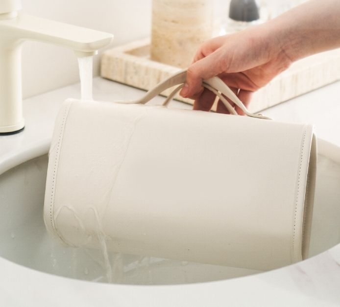 Trousse de maquillage pliable premium - Grande capacité de rangement de voyage