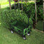 Folding Wagon Garden Shopping Beach Cart (Green) - Korvel