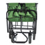 Folding Wagon Garden Shopping Beach Cart (Green) - Korvel