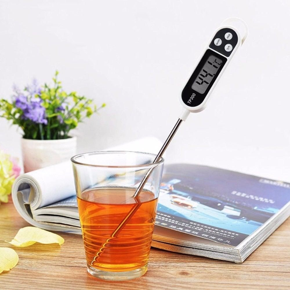Thermomètre à viande numérique à lecture instantanée avec sonde longue et rétroéclairage