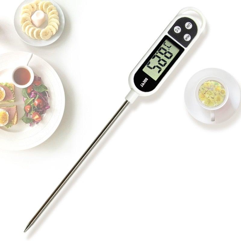Thermomètre à viande numérique à lecture instantanée avec sonde longue et rétroéclairage