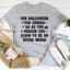 Para Halloween deberías ir disfrazado de camiseta
