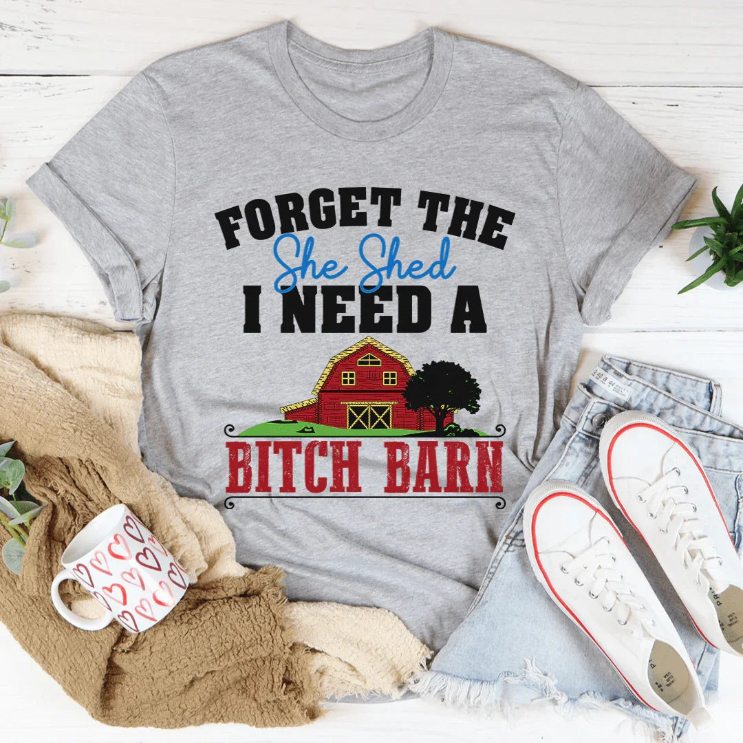 Olvídate de la camiseta She Shed