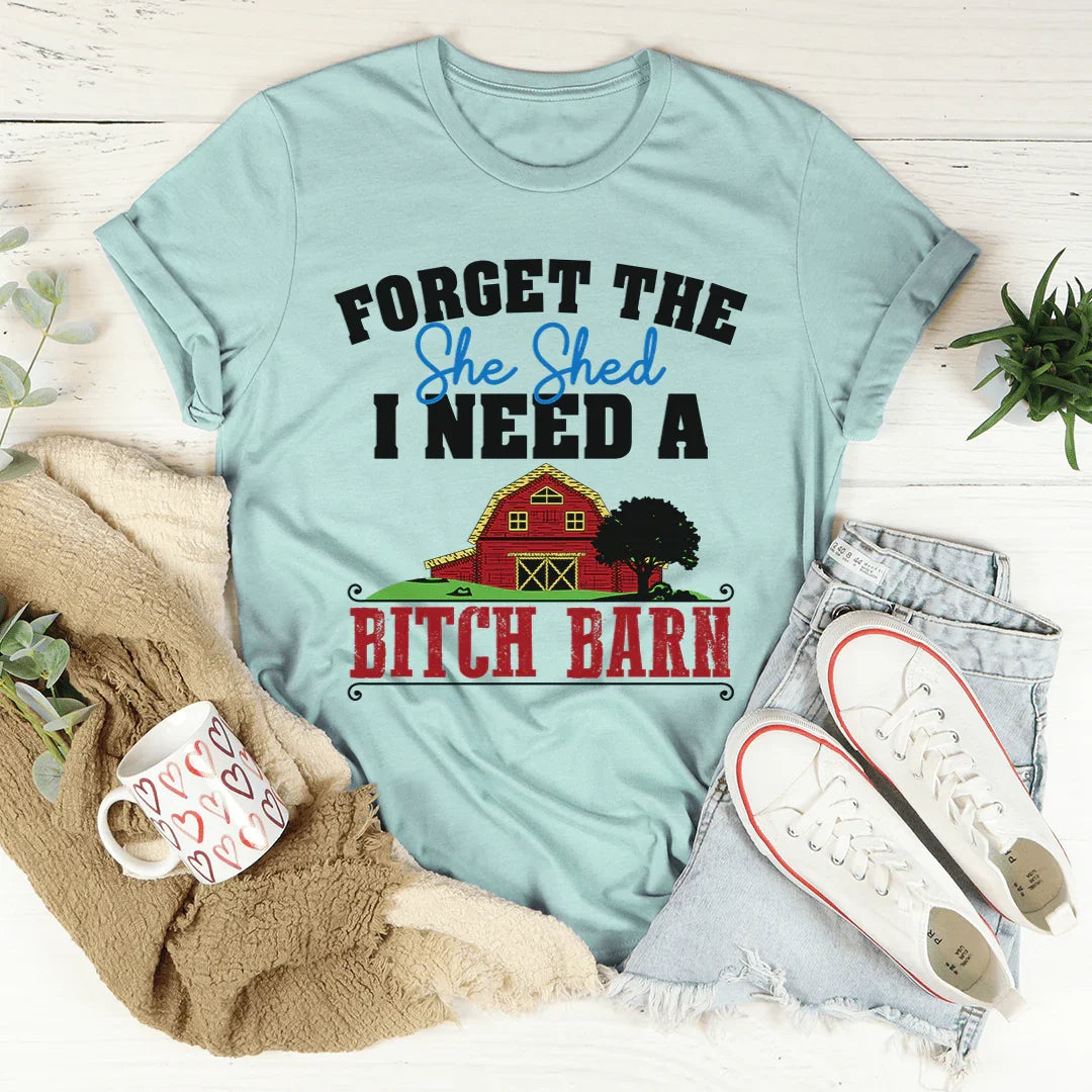 Olvídate de la camiseta She Shed