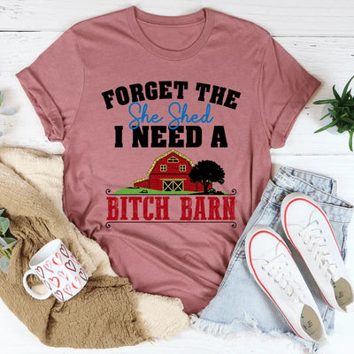 Olvídate de la camiseta She Shed