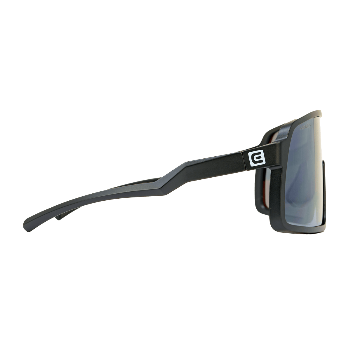 Forza Sunglasses - Black/Silver with Anti-Reflective Lenses