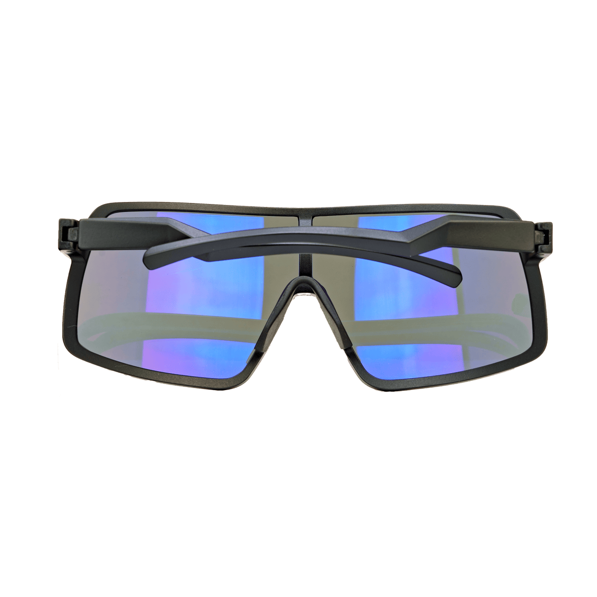 Forza Sunglasses - Black/Silver with Anti-Reflective Lenses