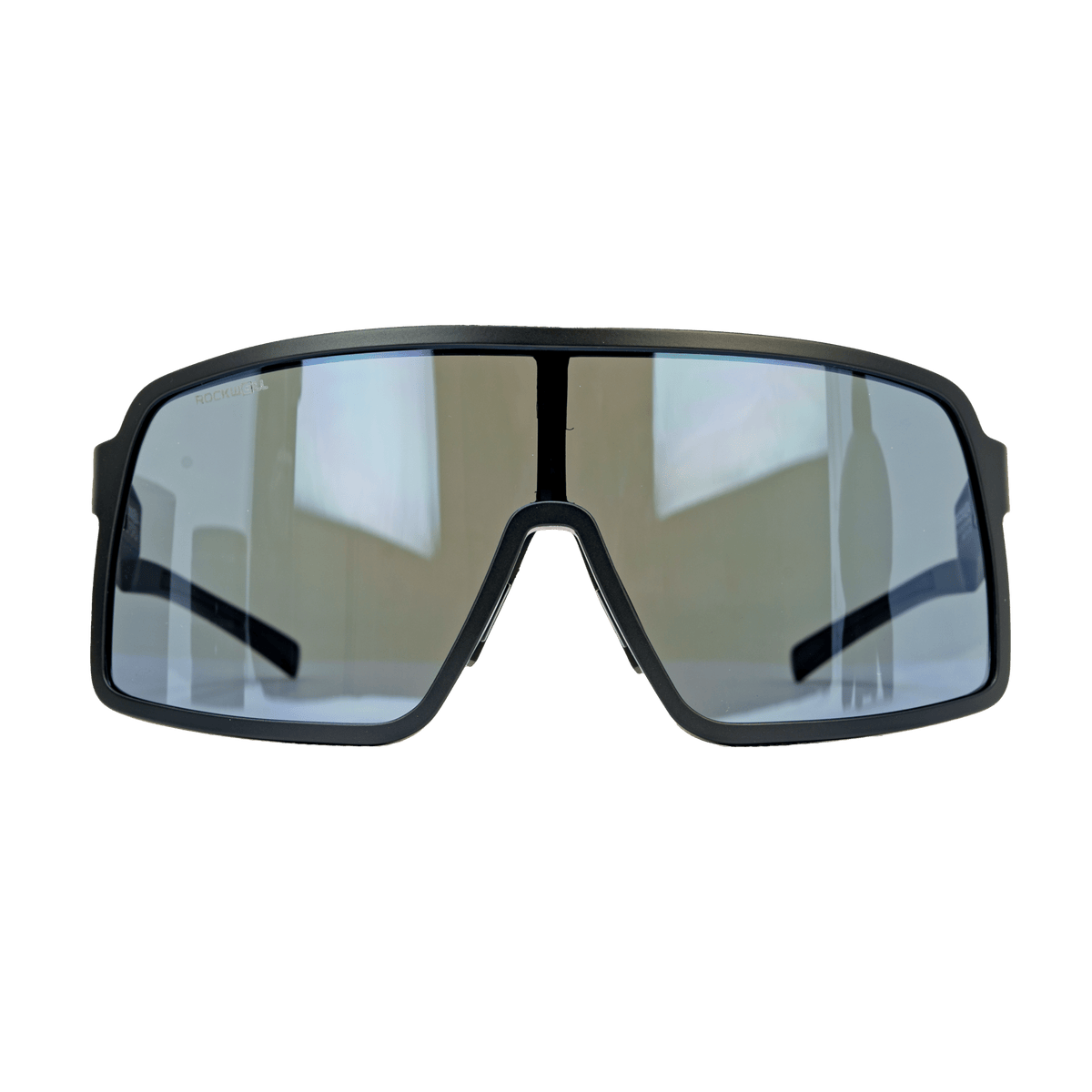 Forza Sunglasses - Black/Silver with Anti-Reflective Lenses