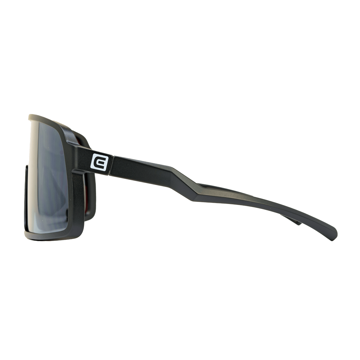 Forza Sunglasses - Black/Silver with Anti-Reflective Lenses