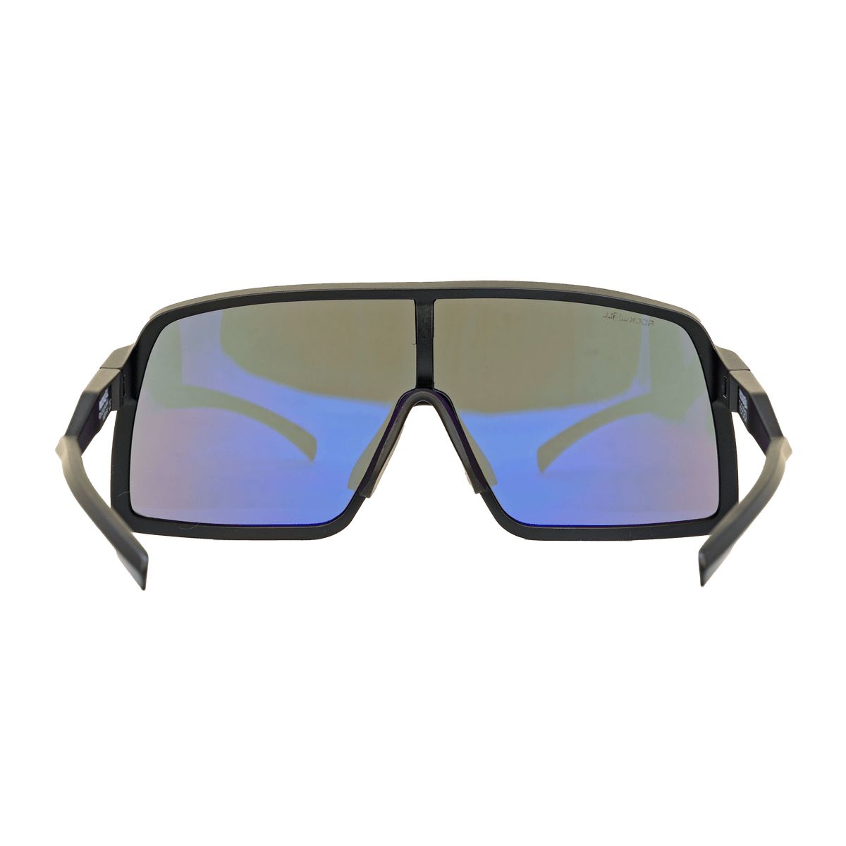 Forza Sunglasses - Black/Silver with Anti-Reflective Lenses