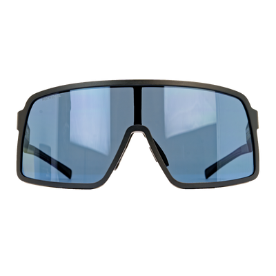 Forza Polarized Sunglasses - Black/Blue Anti-Reflective Lenses - Korvel