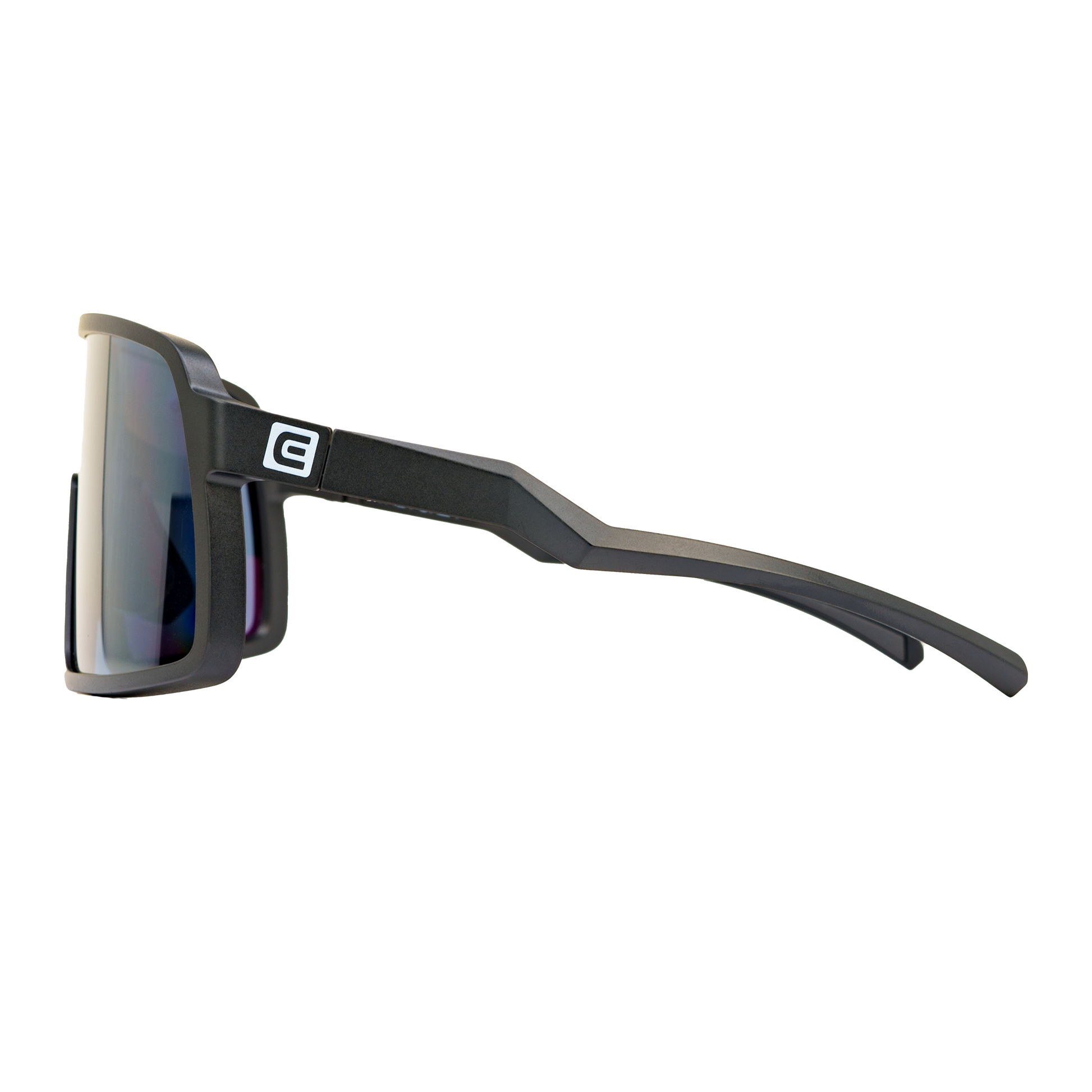 Forza Polarized Sunglasses - Black/Blue Anti-Reflective Lenses - Korvel